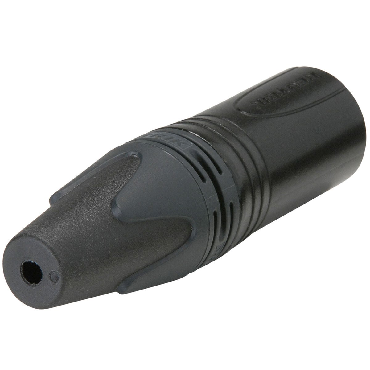 Neutrik NC3MXX-B Male XLR Connector Black with Gold Contacts